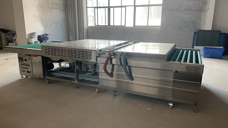 High pressure water jet cleaning & drying machine